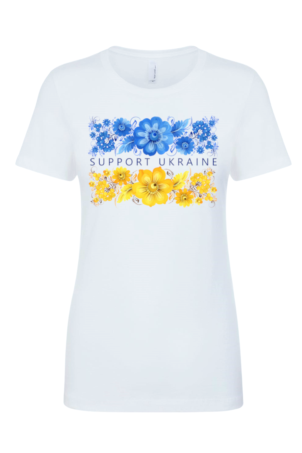 Female fit t-shirt "Support Ukraine"