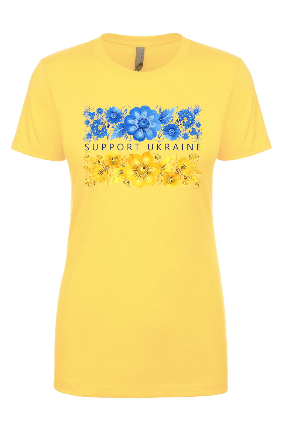 Female fit t-shirt "Support Ukraine"