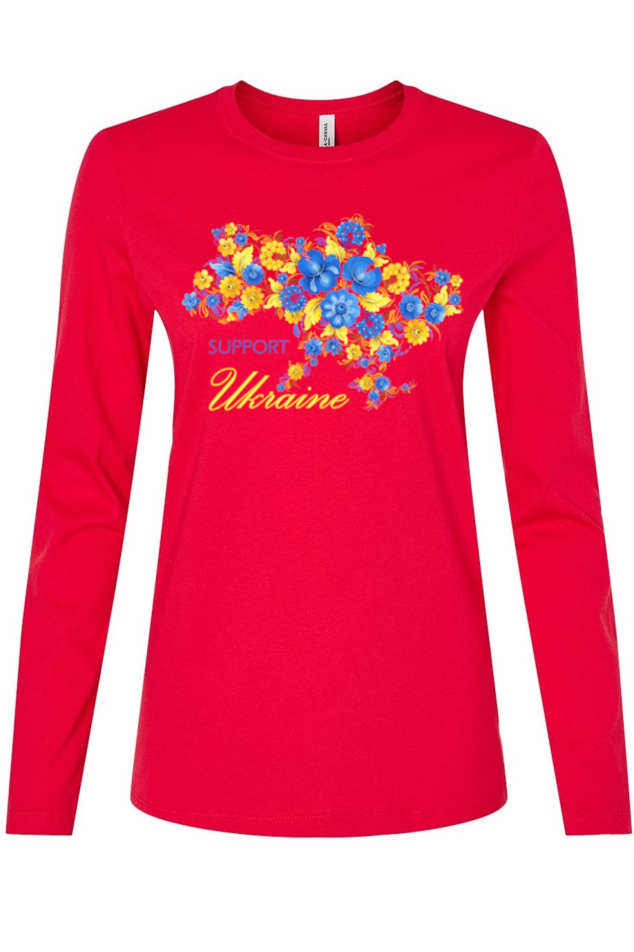 Female long sleeve top "Petrykivka Ukraine"