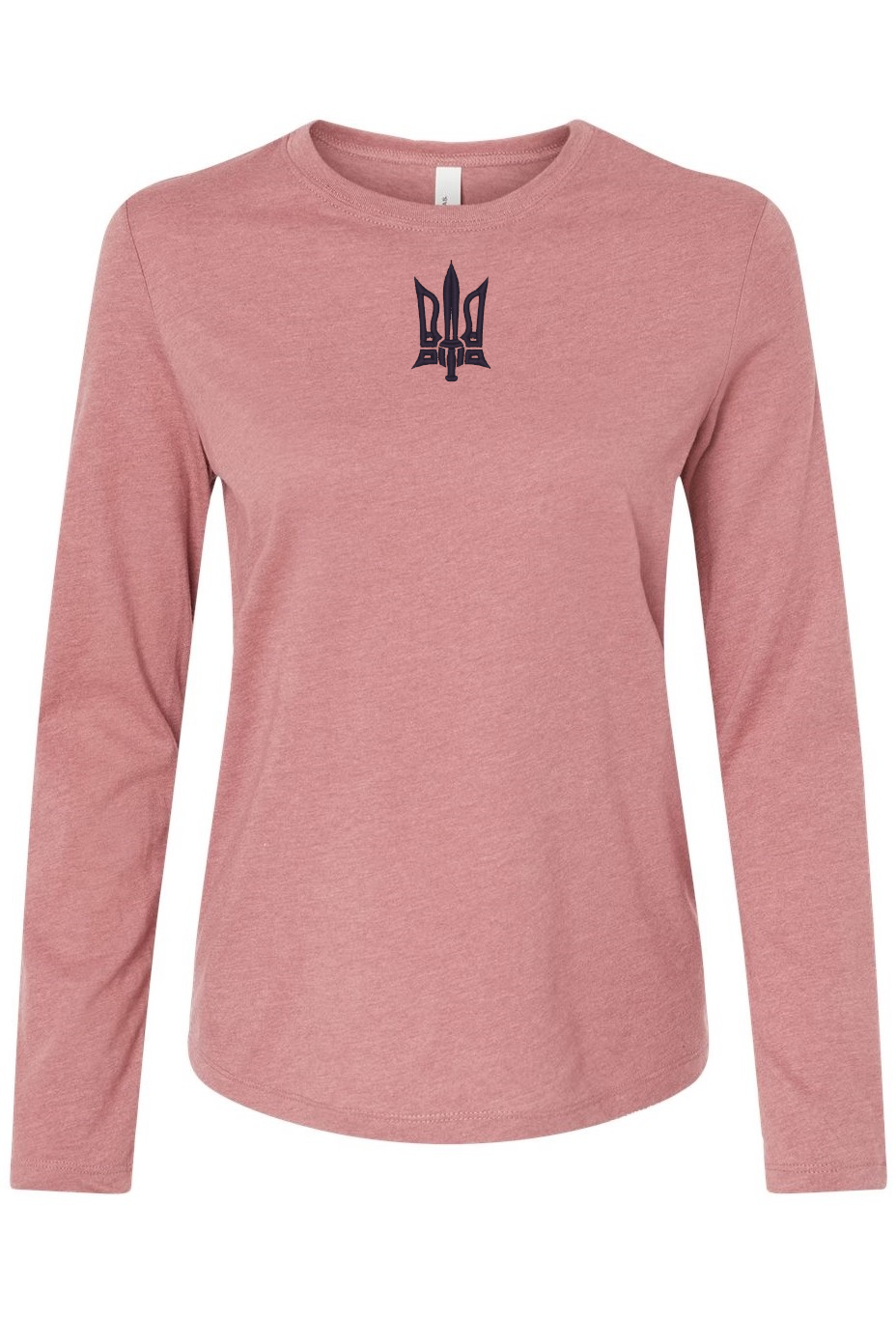 Female long sleeve embroidered top "Combat Tryzub"