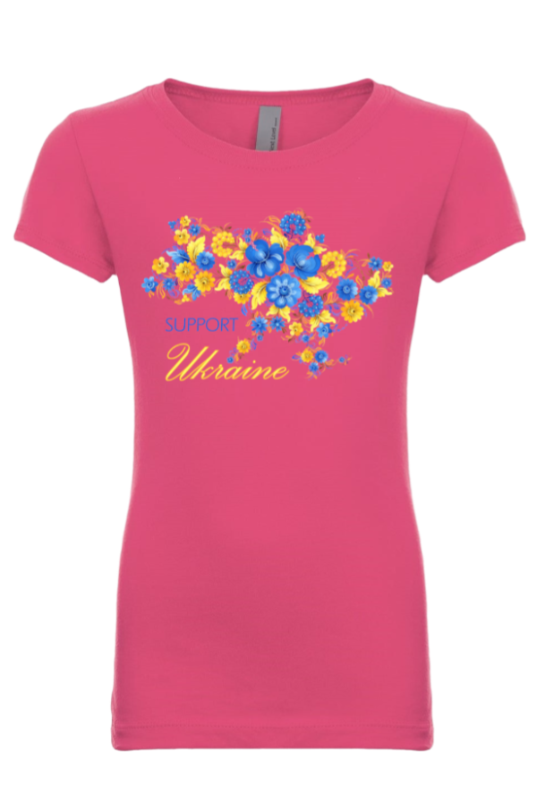 Girl's t-shirt "Petrykivka Ukraine"