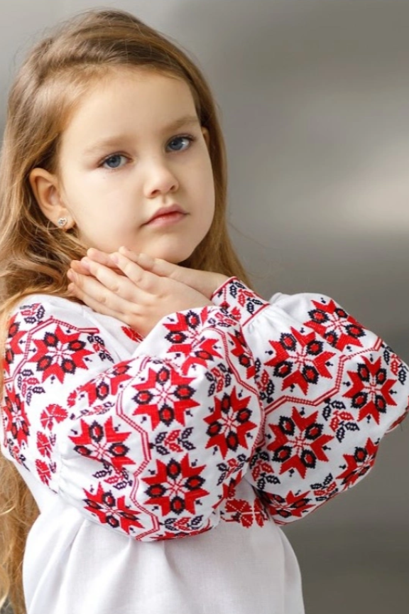 Ukrainian Girls' Vyshyvanka "Cherkasy"