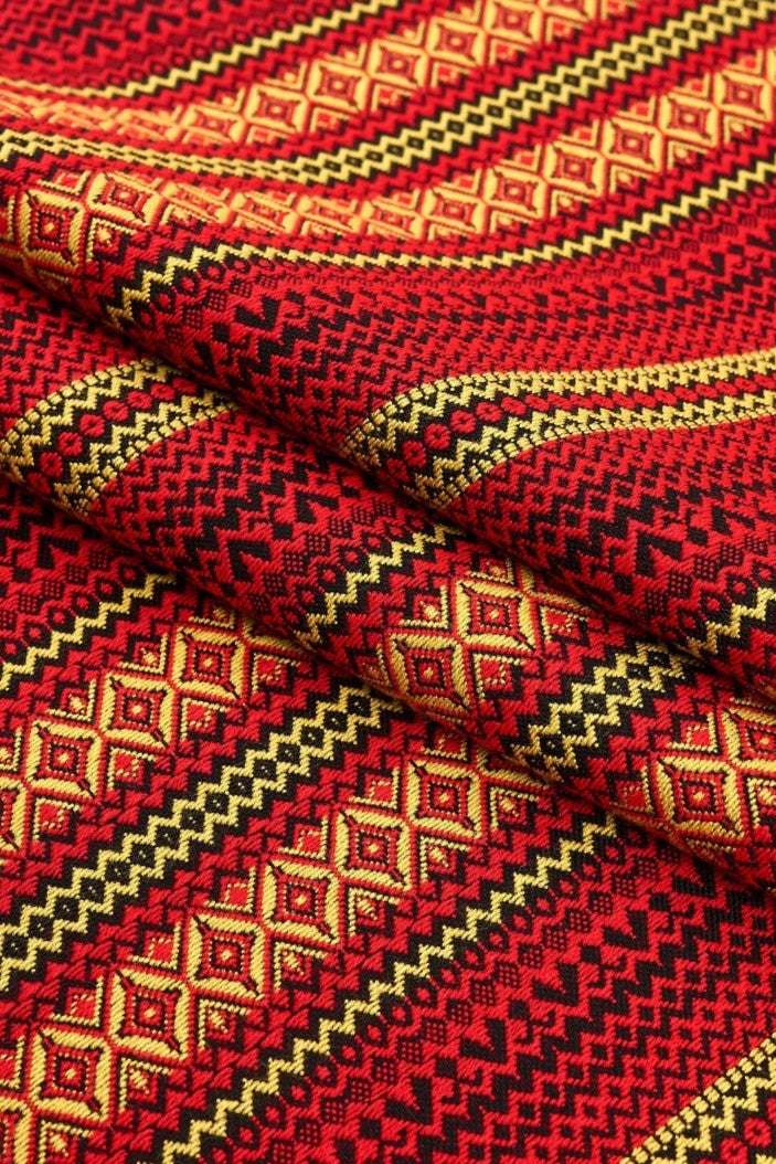 Ukrainian woven fabric "Carpathian" by yard.