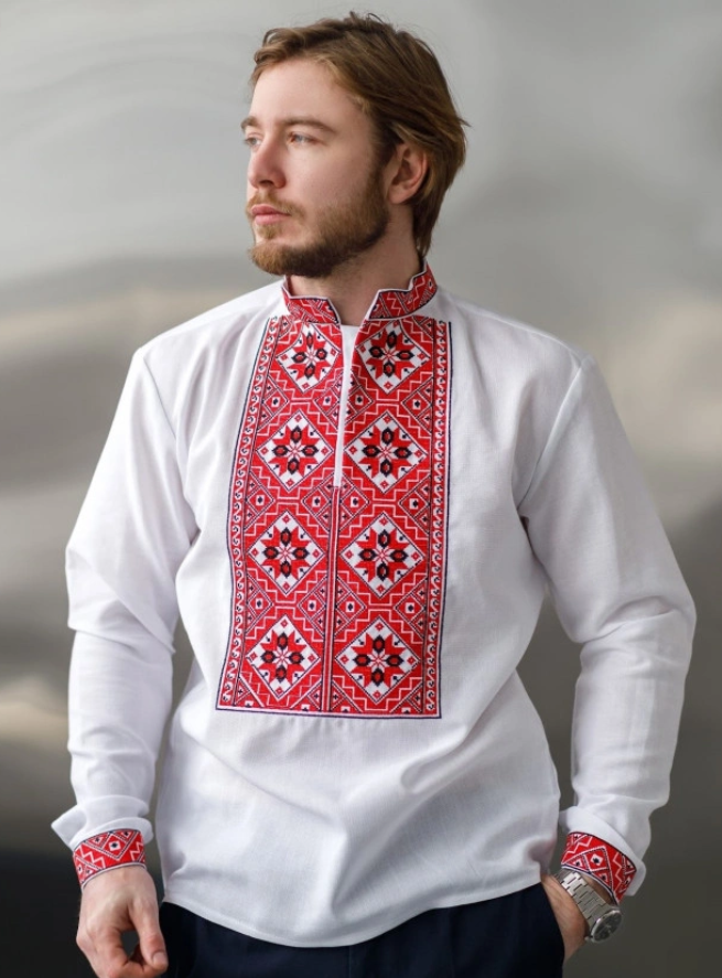Ukrainian Men's Vyshyvanka "Cherkasy"