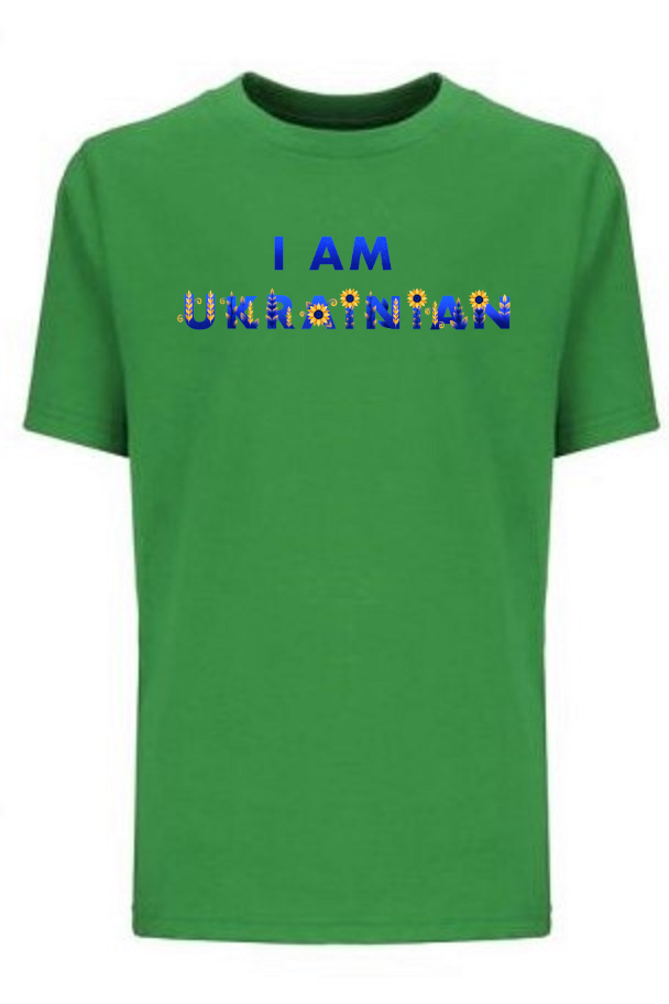 Kid's t-shirt "I AM UKRAINIAN"