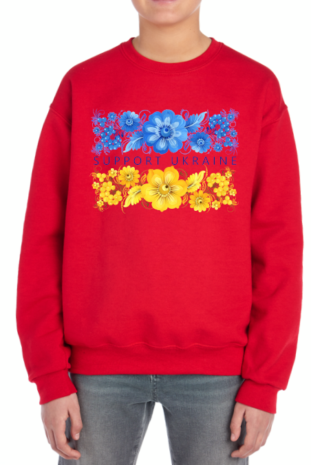 Kids' sweatshirt "Petrykivka Ukraine"