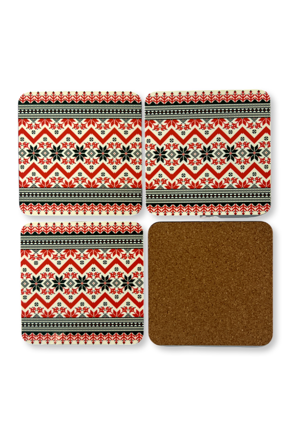 Drink coasters. Set of 4