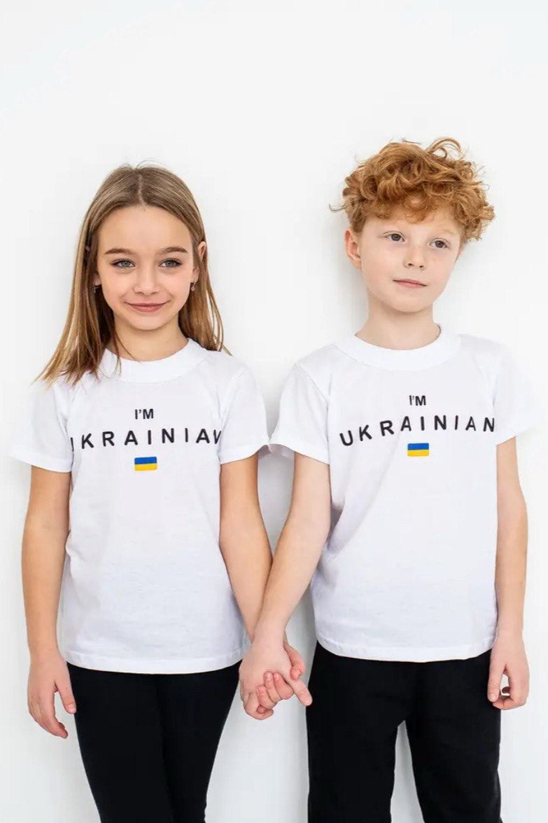 Kid's t-shirt "I'm Ukrainian"