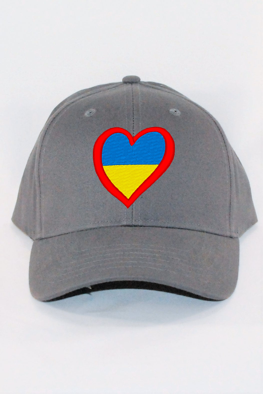 3D embroidered hat "Ukie heart"