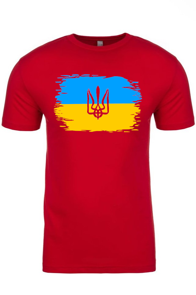 Adult t-shirt "Ukrainian flag"