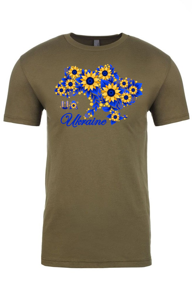 Adult t-shirt "Sunflower Ukraine"