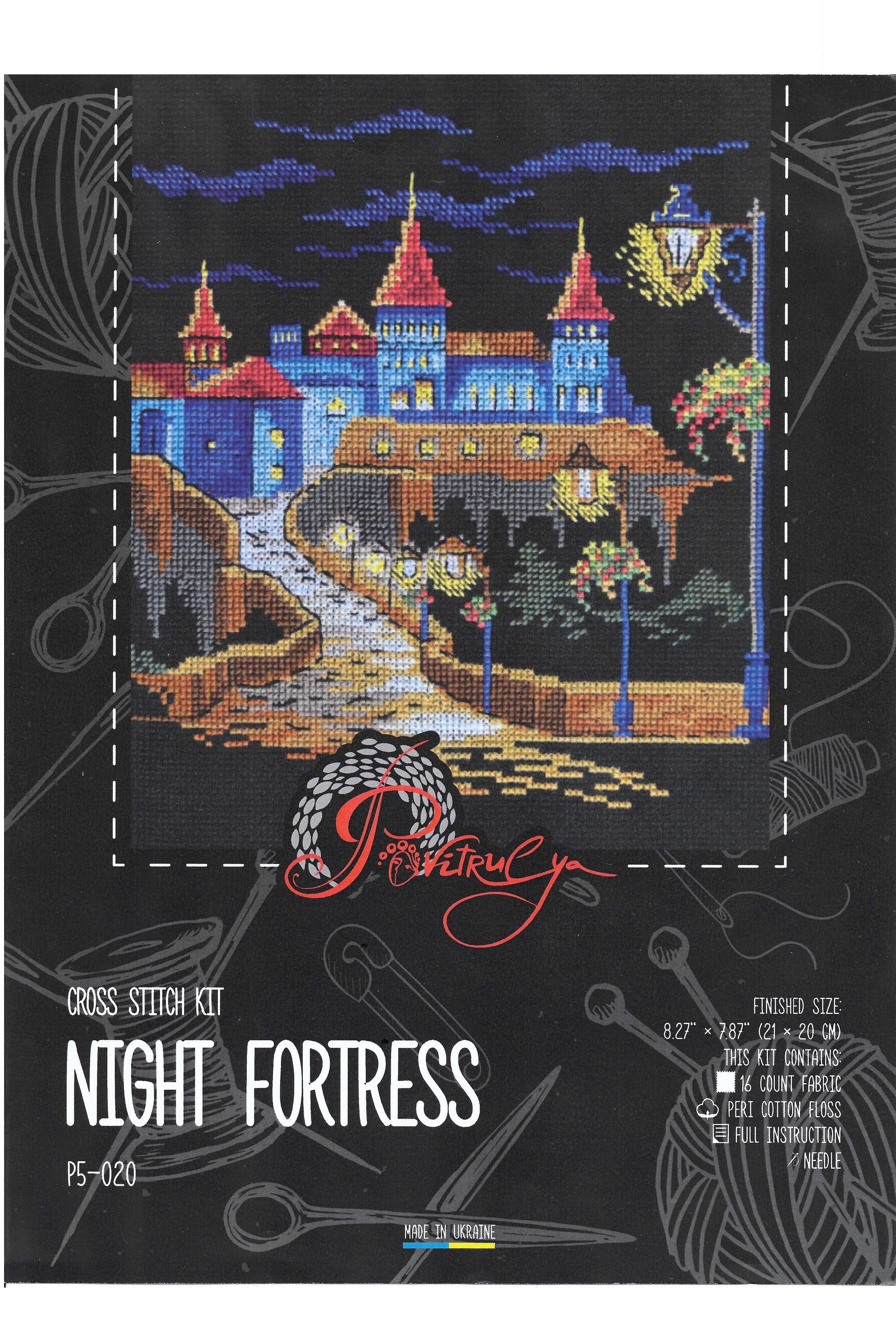 Embroidery kit "Fortress"