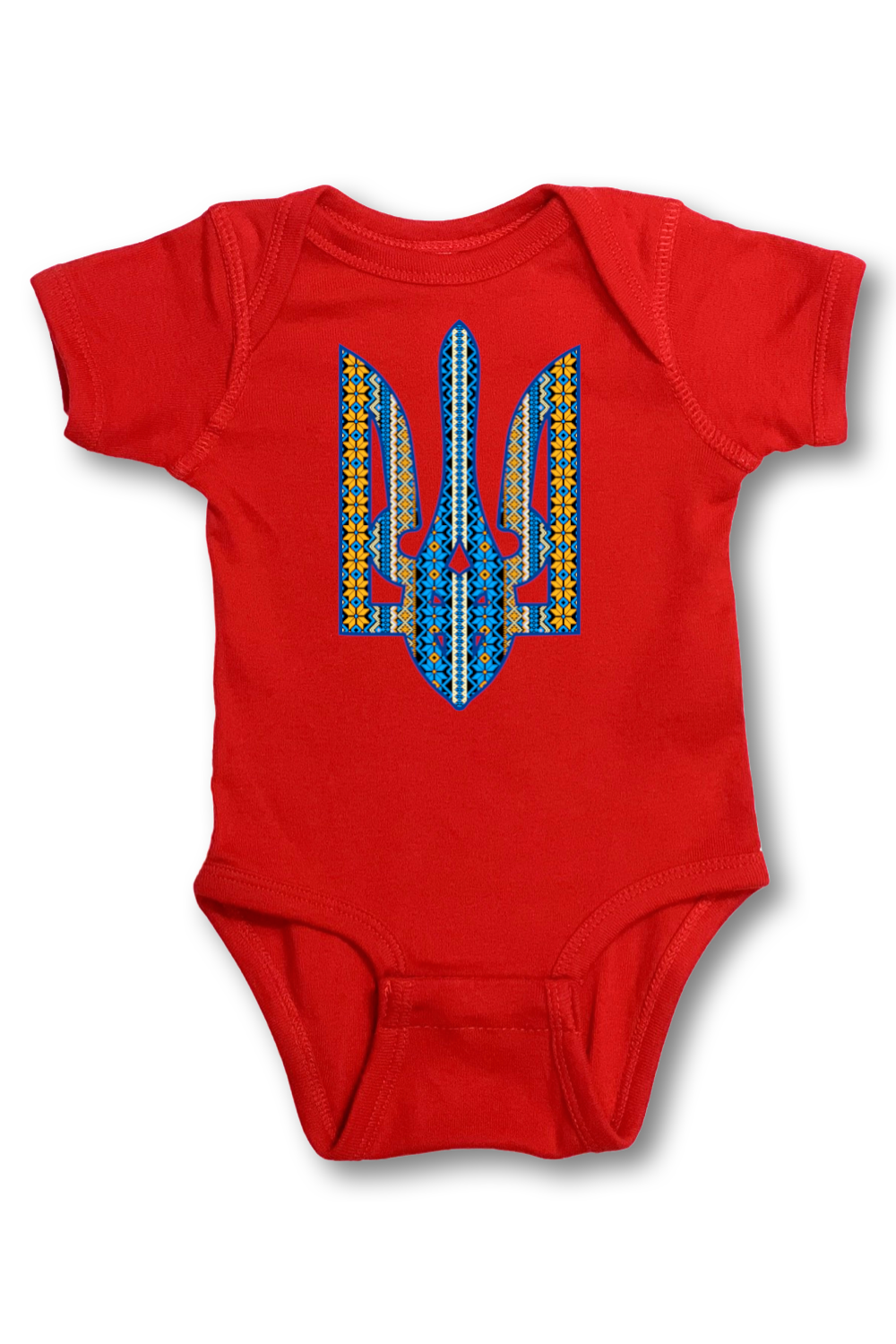 Infant onesie bodysuit "Ornate Tryzub"