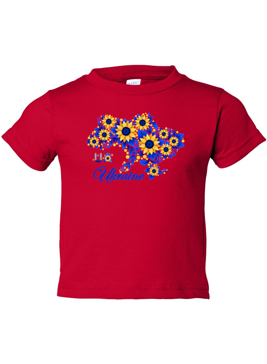 Toddler t-shirt "Sunflower Ukraine"