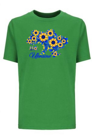 Kid's t-shirt "Sunflower Ukraine"