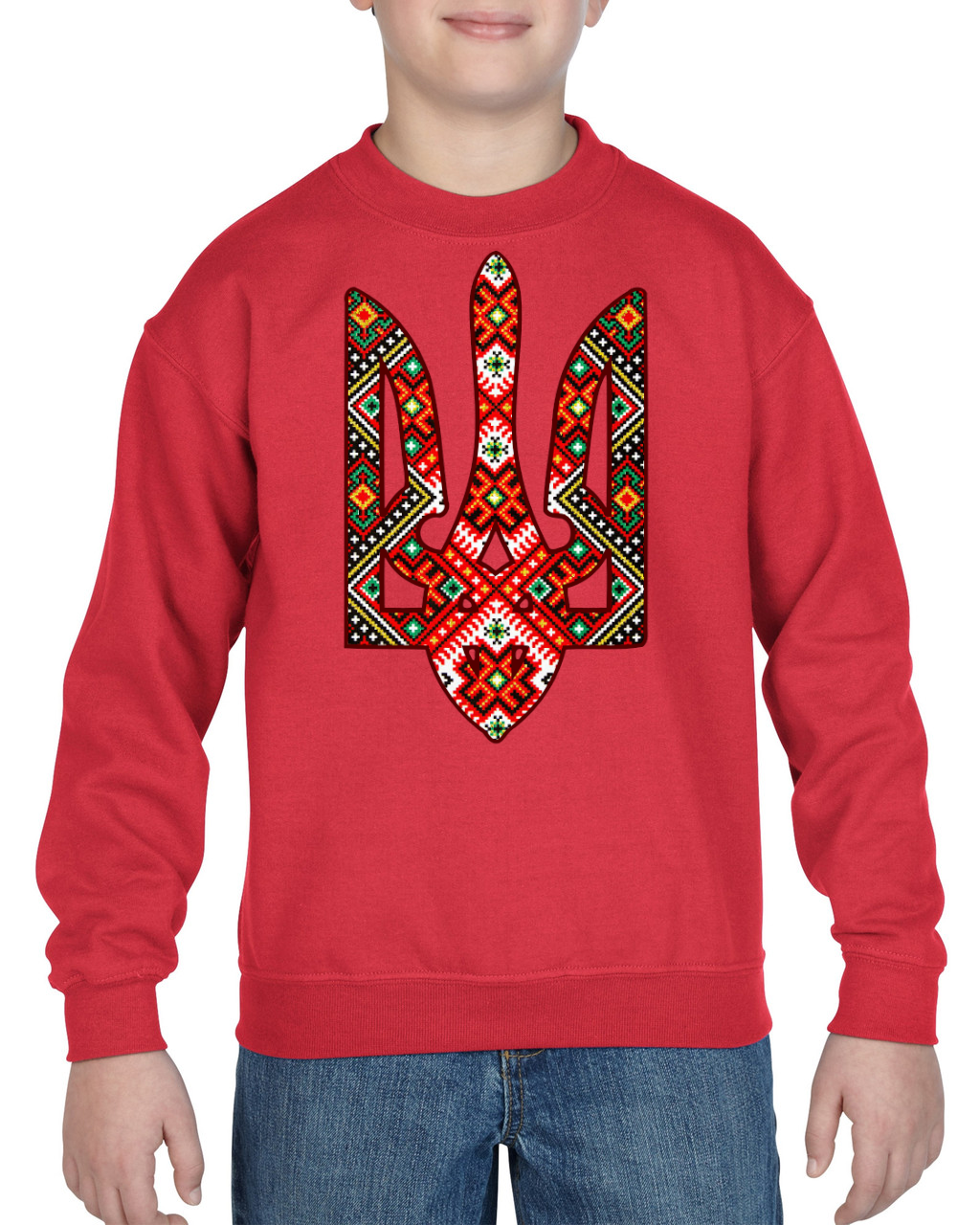 Kids' sweatshirt "Etno Tryzub"