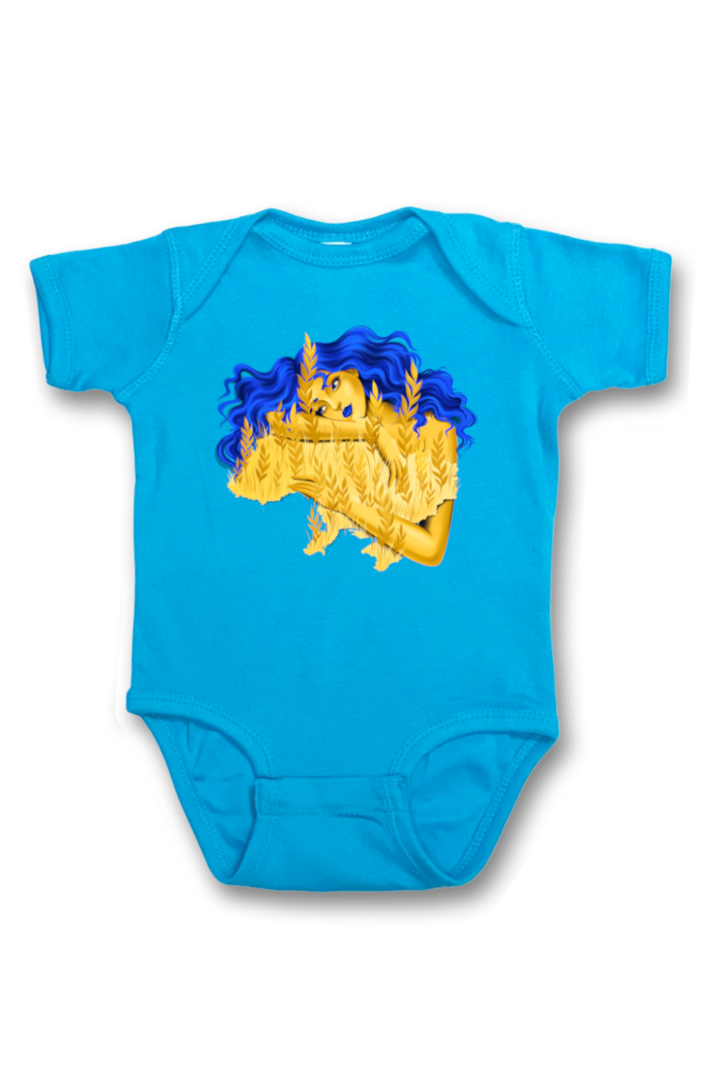 Infant onesie bodysuit "Berehynia"