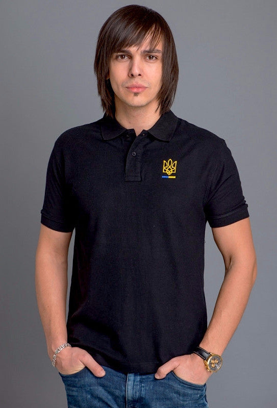 Men's polo shirt "Tryzub"